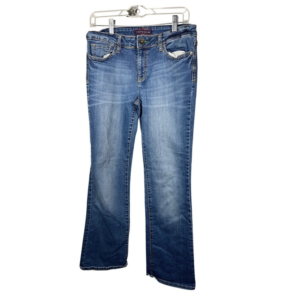 Tommy Hilfiger Girls Classic Boot Jeans Blue Wash Size 6S